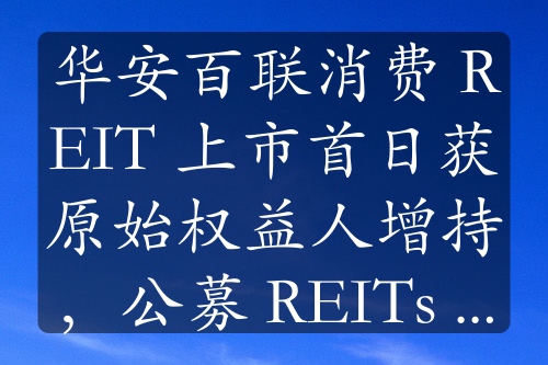 华安百联消费 REIT 上市首日获原始权益人增持，公募 REITs 受青睐