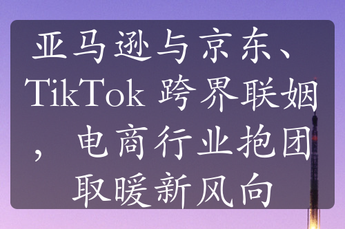 亚马逊与京东、TikTok 跨界联姻，电商行业抱团取暖新风向