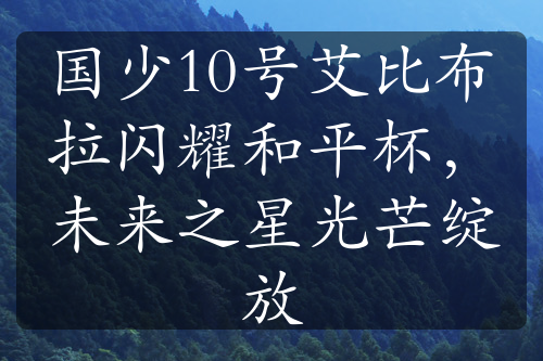 国少10号艾比布拉闪耀和平杯，未来之星光芒绽放