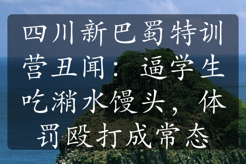 四川新巴蜀特训营丑闻：逼学生吃潲水馒头，体罚殴打成常态