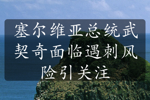 塞尔维亚总统武契奇面临遇刺风险引关注